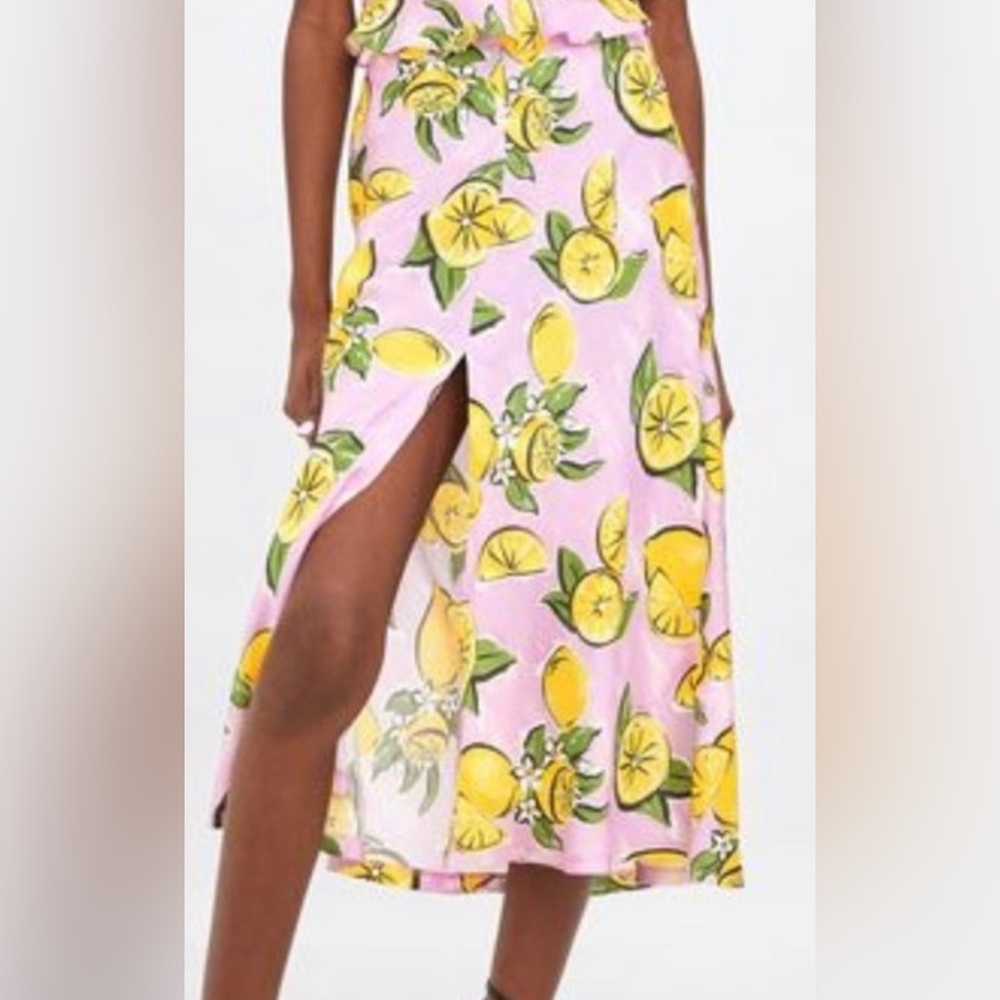 ISO - Zara Lemon skirt XL